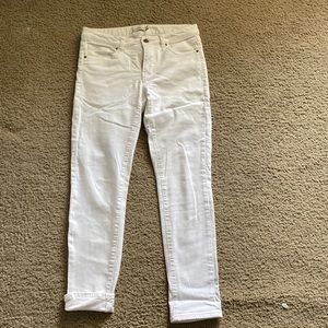 Ll Bean Signature White Jeans